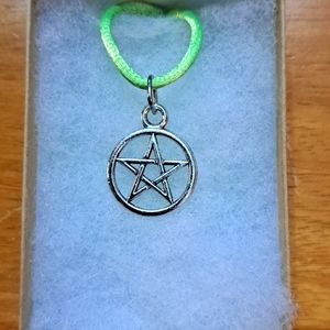 Silver Pentagram Necklace